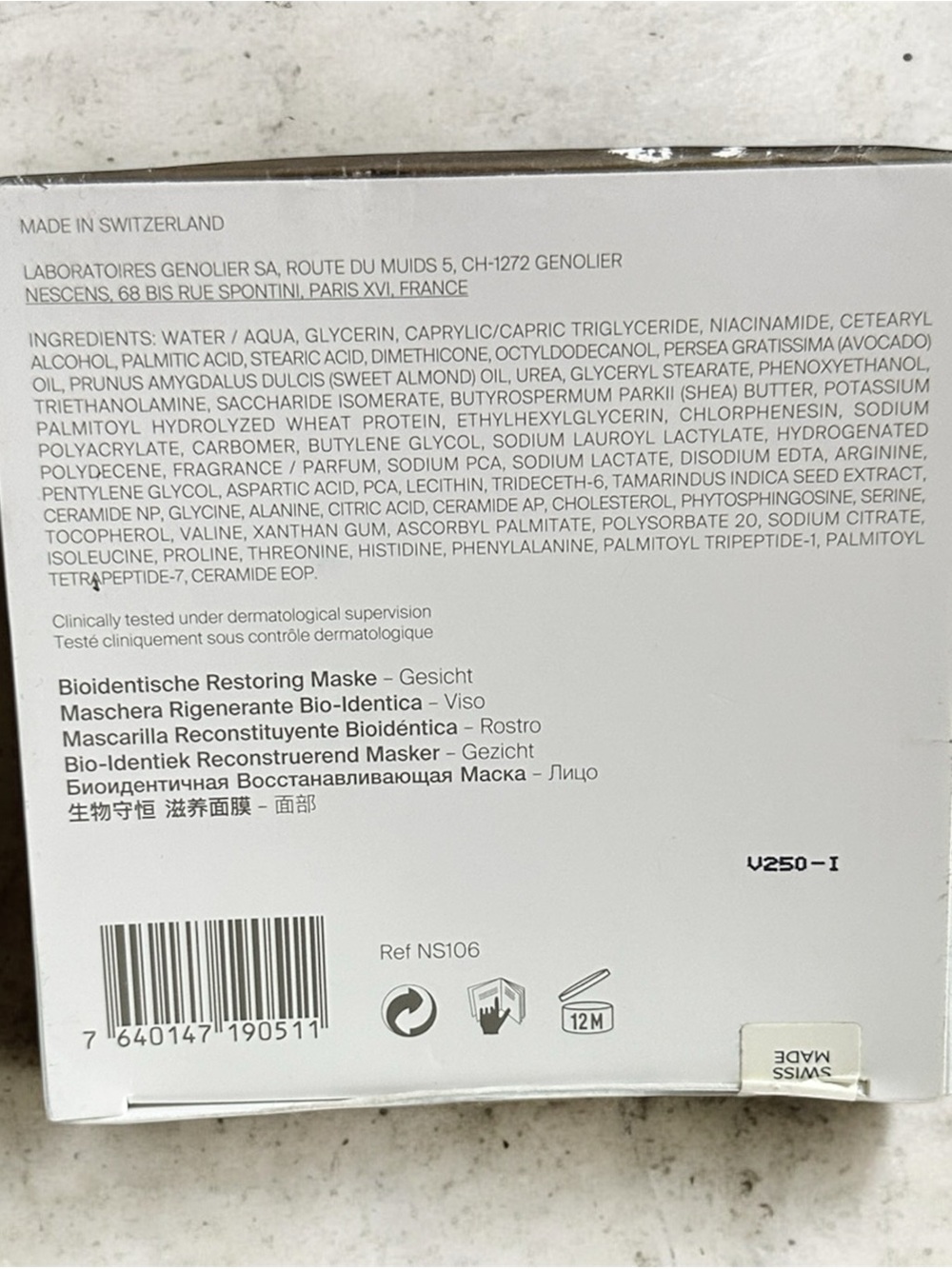 Nescens Bio-Identical Restoring Mask - Picture 6 of 7
